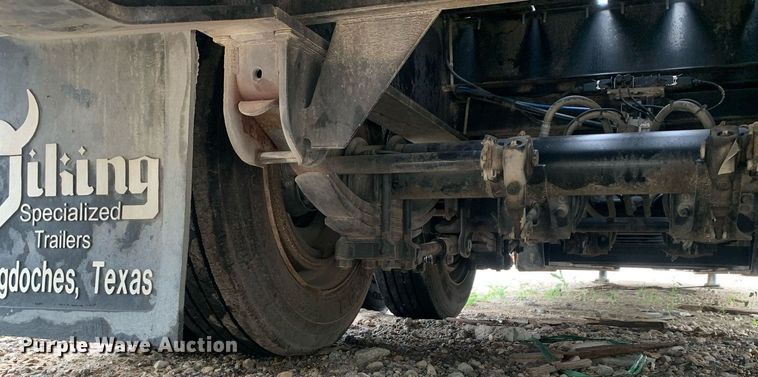 image for item DP8646 2016 Viking VFDD46R16F35T  double drop deck equipment trailer