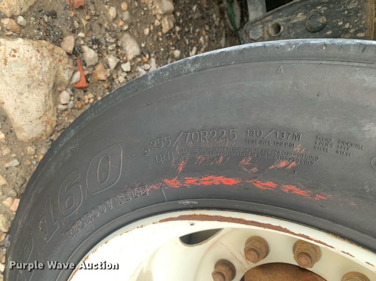 image for item DP8646 2016 Viking VFDD46R16F35T  double drop deck equipment trailer