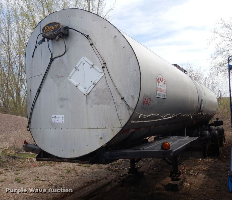 image for item DQ7318 1973 Etnyre TR6-WS  tank trailer