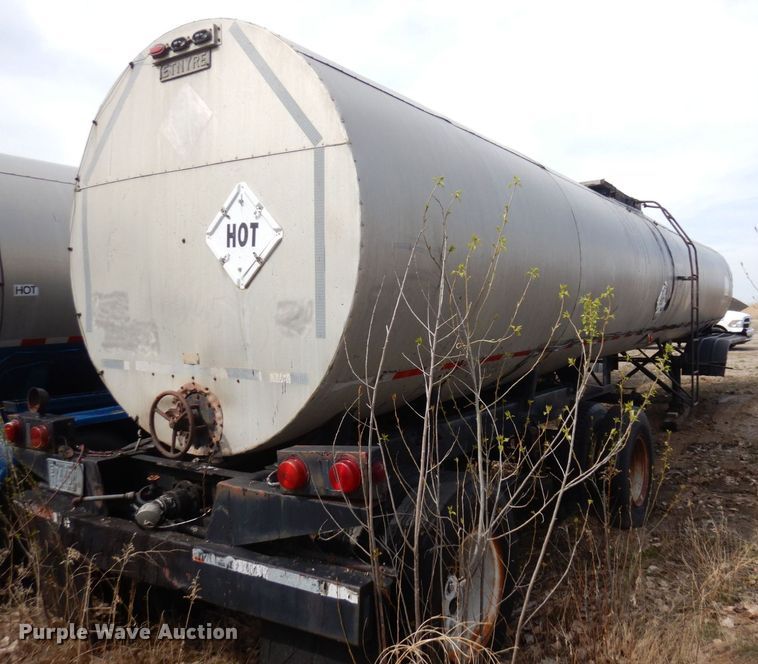 image for item DQ7318 1973 Etnyre TR6-WS  tank trailer