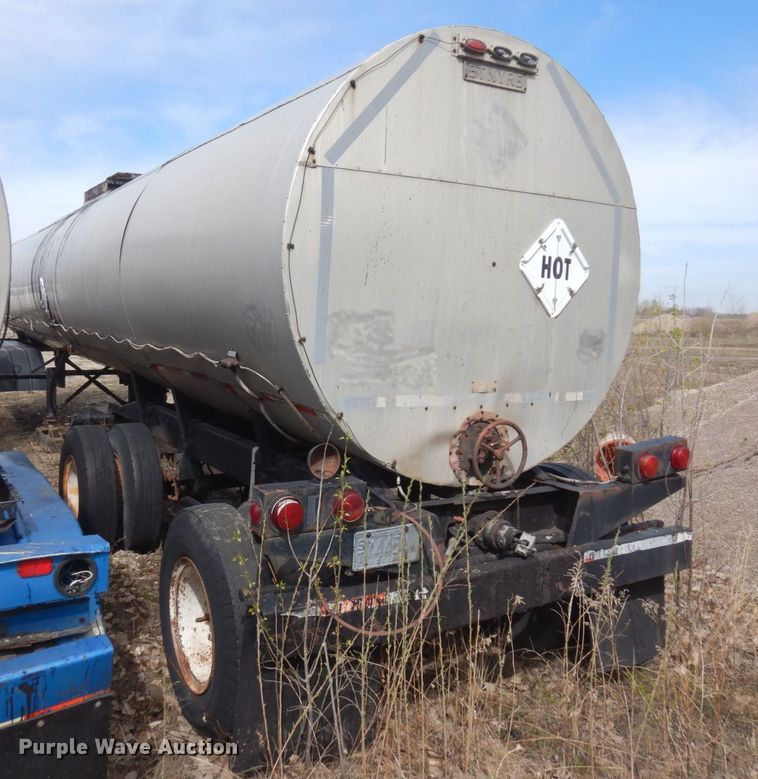image for item DQ7318 1973 Etnyre TR6-WS  tank trailer