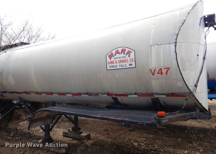 image for item DQ7318 1973 Etnyre TR6-WS  tank trailer