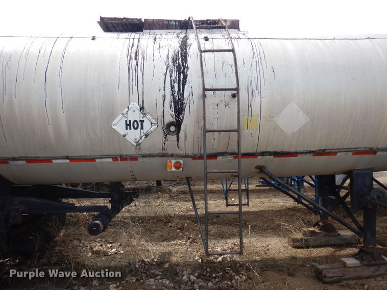 image for item DQ7318 1973 Etnyre TR6-WS  tank trailer