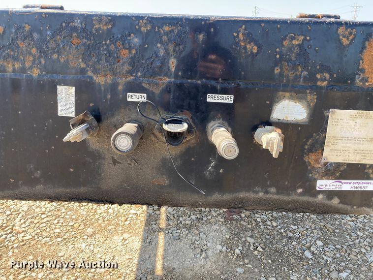 image for item HN9887 2012 Trail-Eze TE80DGWS  lowboy equipment trailer