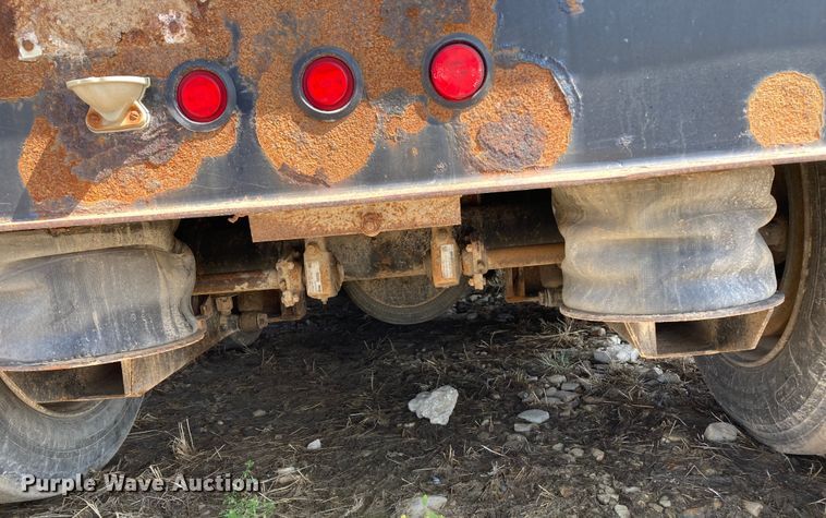 image for item HN9887 2012 Trail-Eze TE80DGWS  lowboy equipment trailer