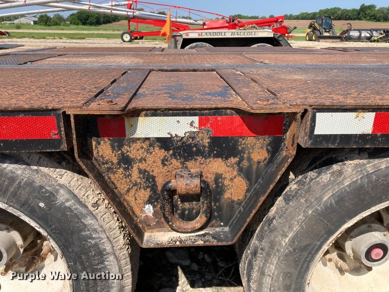 image for item HN9887 2012 Trail-Eze TE80DGWS  lowboy equipment trailer