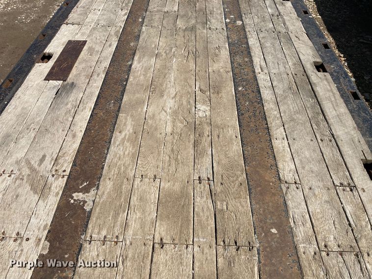 image for item HN9887 2012 Trail-Eze TE80DGWS  lowboy equipment trailer