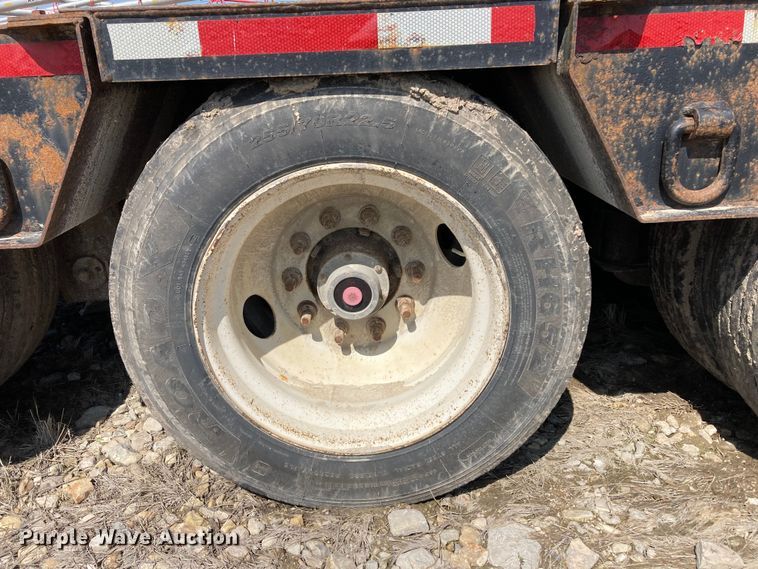 image for item HN9887 2012 Trail-Eze TE80DGWS  lowboy equipment trailer