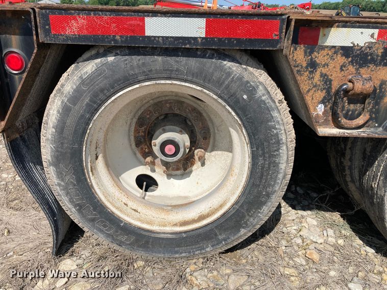 image for item HN9887 2012 Trail-Eze TE80DGWS  lowboy equipment trailer