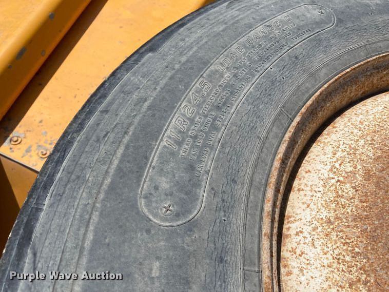 image for item HN9898 (4) Dayton 11R24.5 tires and wheels