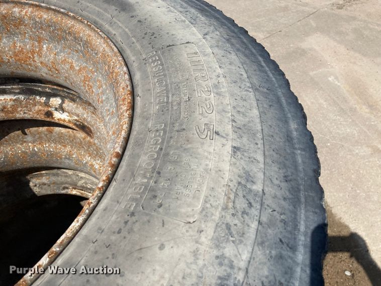 image for item HN9899 (8) 11R22.5 tires