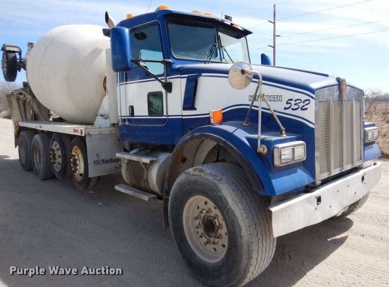 image for item KU9944 2005 Kenworth W900  ready mix truck