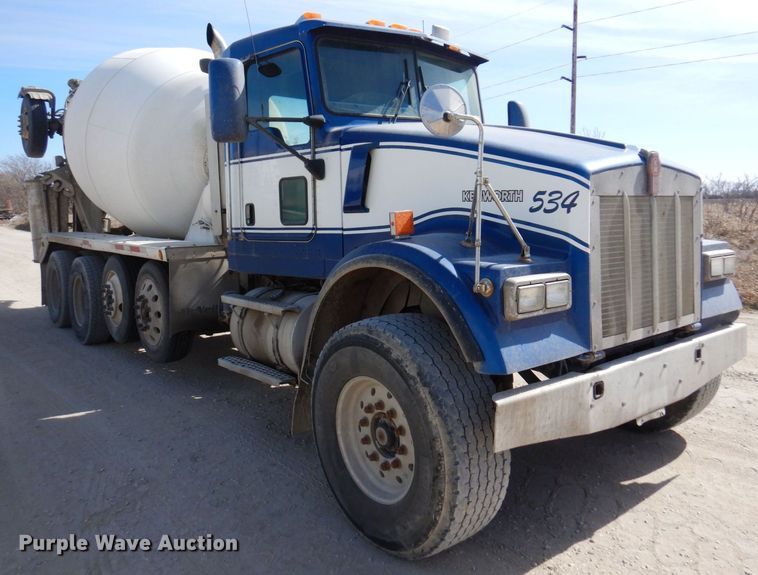 image for item KU9945 2005 Kenworth W900  ready mix truck