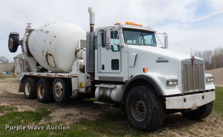 image for item KU9952 2009 Kenworth W900  ready mix truck