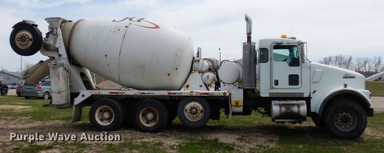 image for item KU9952 2009 Kenworth W900  ready mix truck