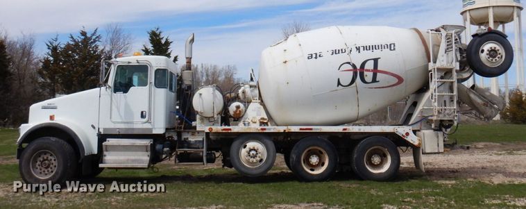 image for item KU9952 2009 Kenworth W900  ready mix truck