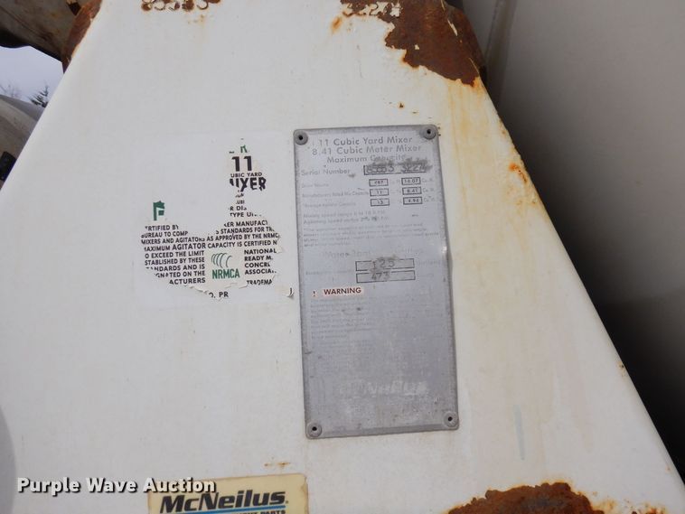 image for item KU9952 2009 Kenworth W900  ready mix truck