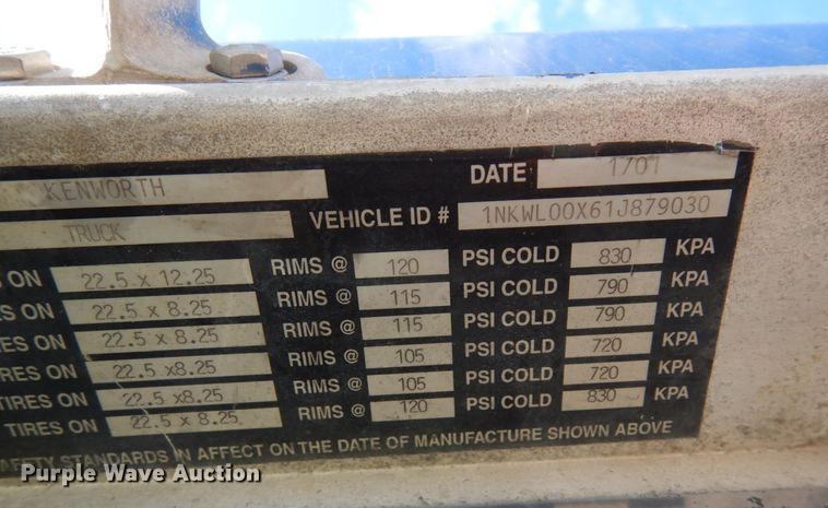 image for item KU9966 2002 Kenworth W900  ready mix truck