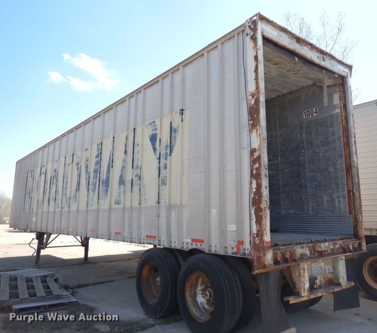 image for item KU9974 1977 Budd  dry van trailer