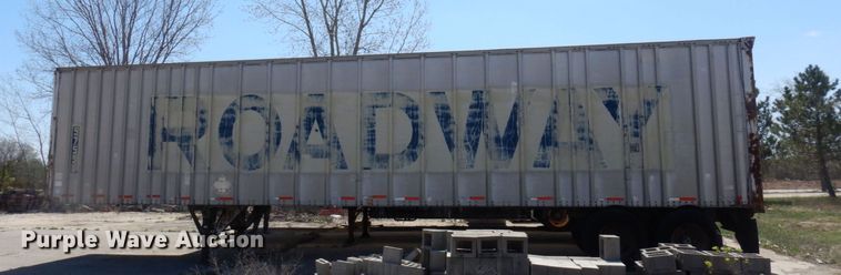 image for item KU9974 1977 Budd  dry van trailer