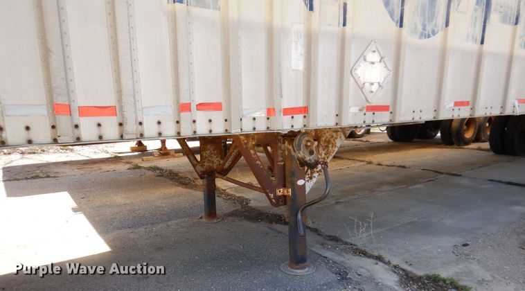 image for item KU9974 1977 Budd  dry van trailer