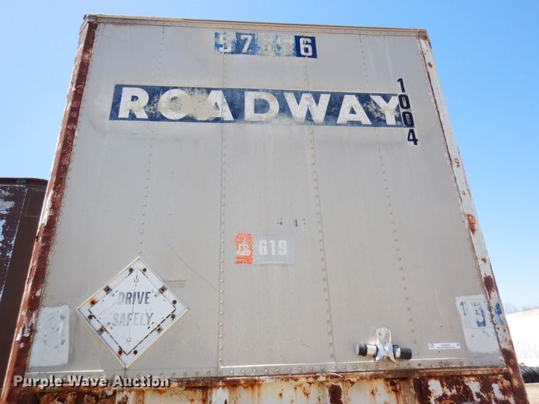 image for item KU9974 1977 Budd  dry van trailer