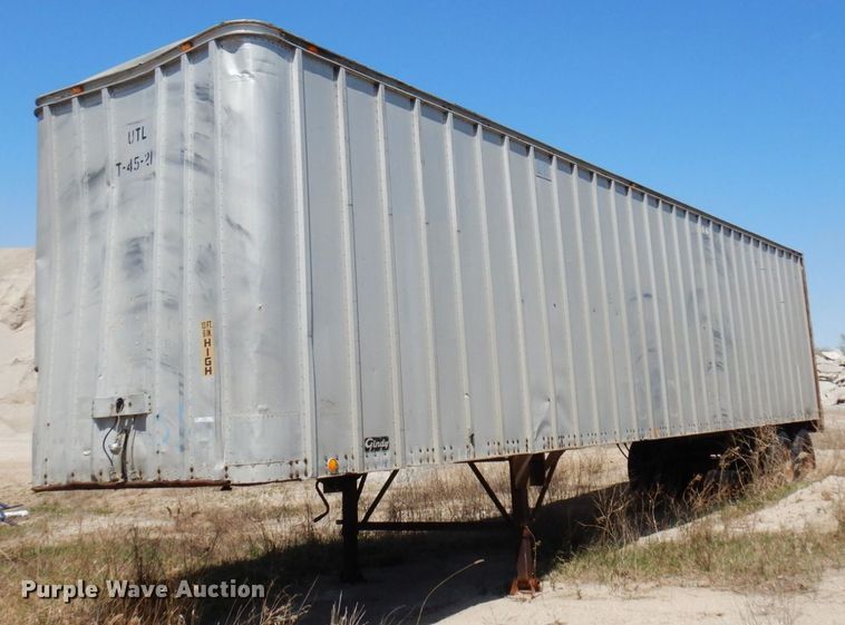 image for item KU9976 1969 Gindy  dry van trailer