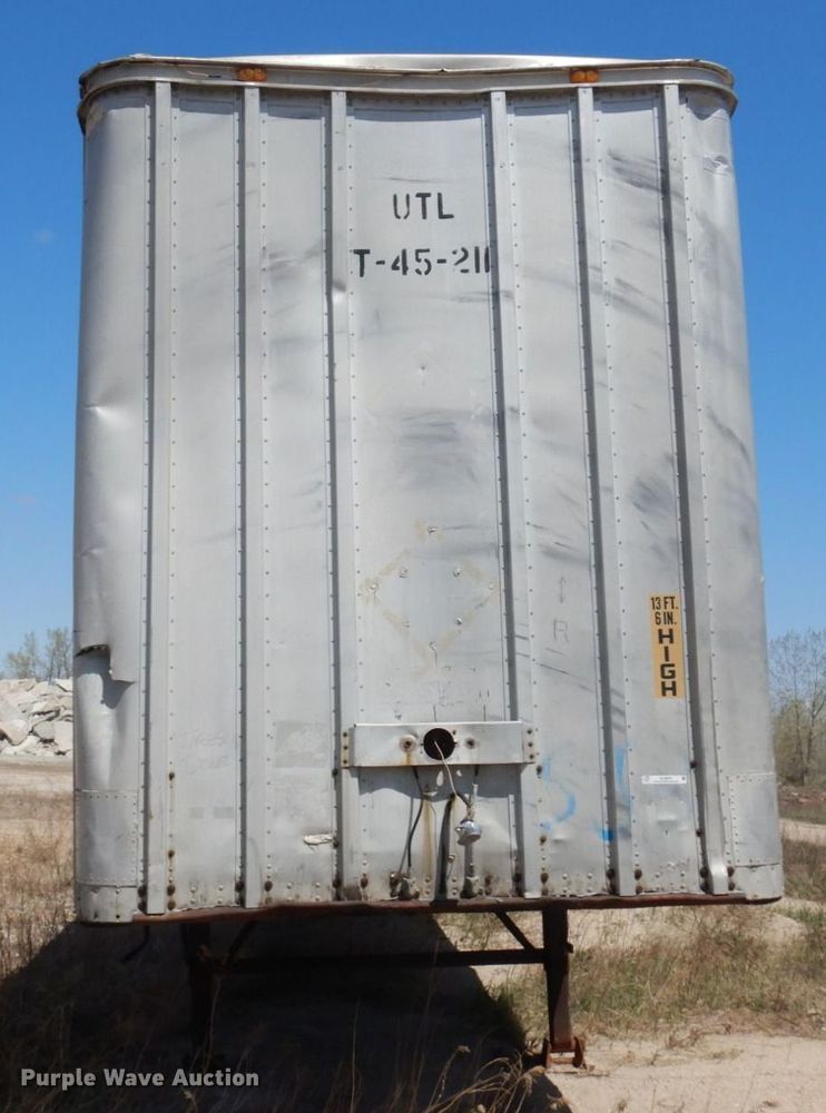 image for item KU9976 1969 Gindy  dry van trailer