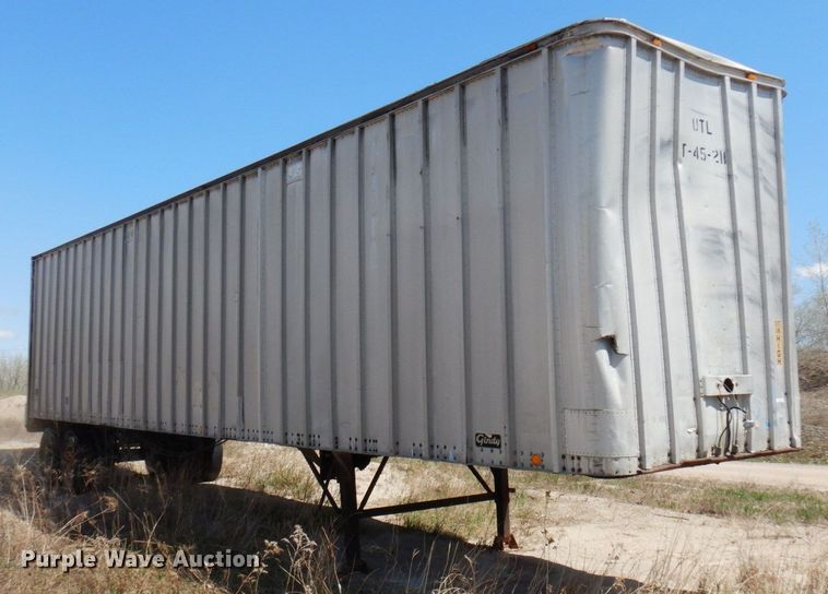 image for item KU9976 1969 Gindy  dry van trailer