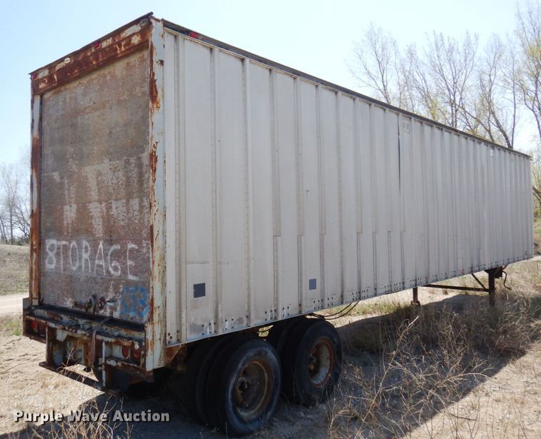 image for item KU9976 1969 Gindy  dry van trailer