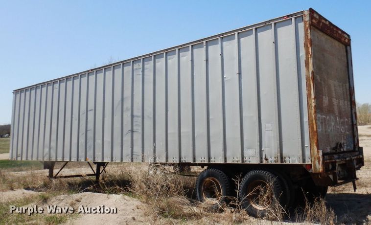 image for item KU9976 1969 Gindy  dry van trailer
