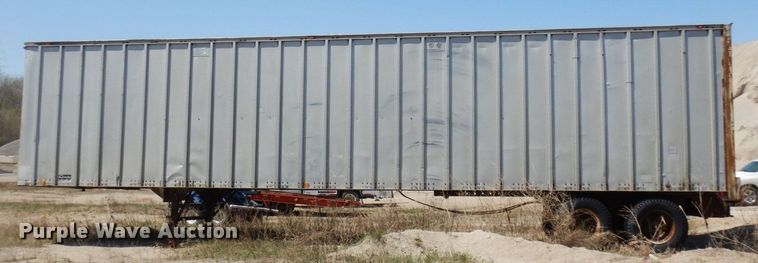 image for item KU9976 1969 Gindy  dry van trailer