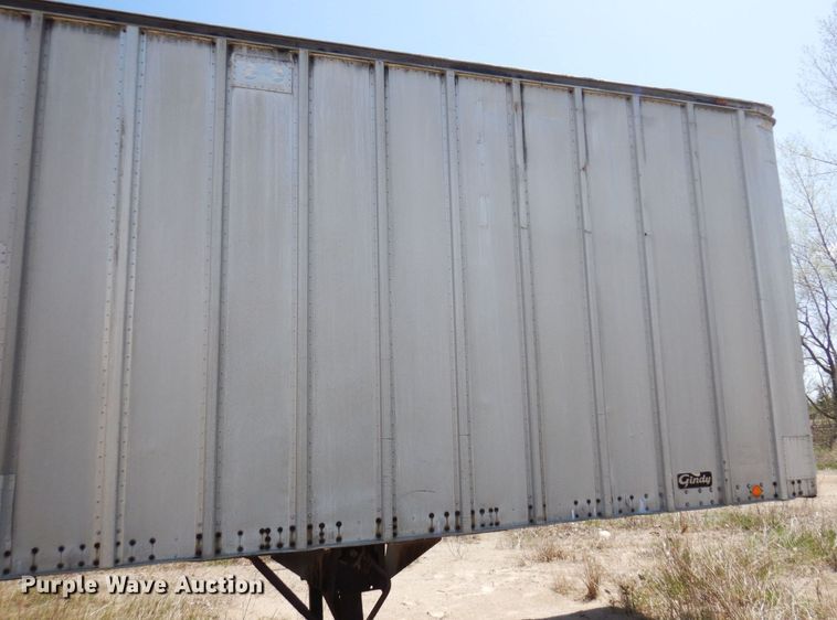 image for item KU9976 1969 Gindy  dry van trailer