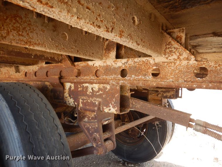 image for item KU9976 1969 Gindy  dry van trailer