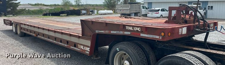 image for item LA9944 1995 Trail King TK70HT-482  drop deck equipment trailer