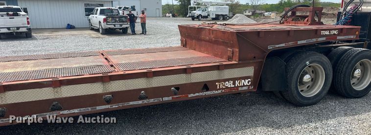 image for item LA9944 1995 Trail King TK70HT-482  drop deck equipment trailer
