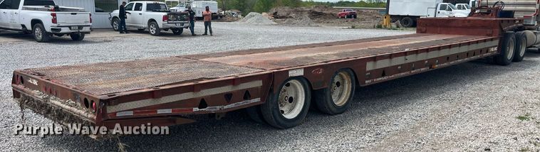 image for item LA9944 1995 Trail King TK70HT-482  drop deck equipment trailer