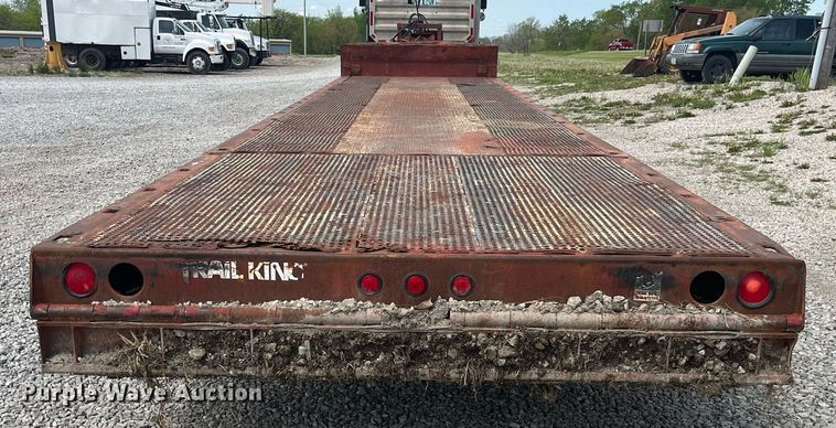 image for item LA9944 1995 Trail King TK70HT-482  drop deck equipment trailer