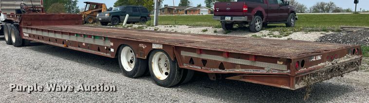 image for item LA9944 1995 Trail King TK70HT-482  drop deck equipment trailer