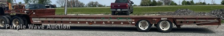 image for item LA9944 1995 Trail King TK70HT-482  drop deck equipment trailer