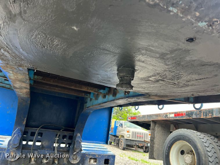 image for item LI9771 1988 Siebert  lowboy equipment trailer