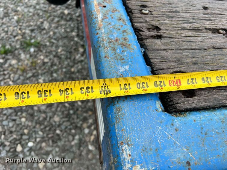 image for item LI9771 1988 Siebert  lowboy equipment trailer