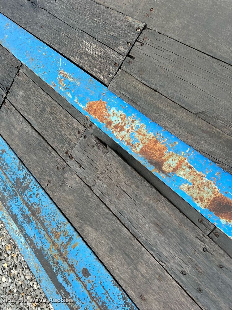 image for item LI9771 1988 Siebert  lowboy equipment trailer