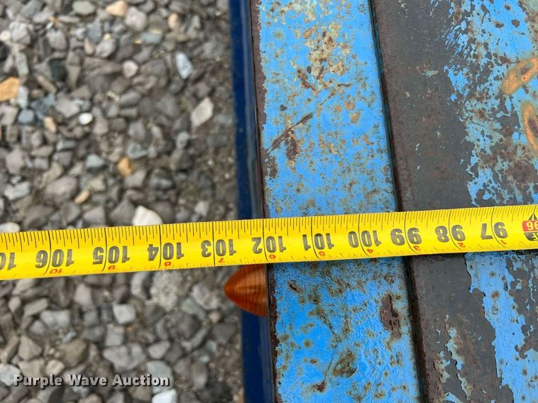 image for item LI9771 1988 Siebert  lowboy equipment trailer