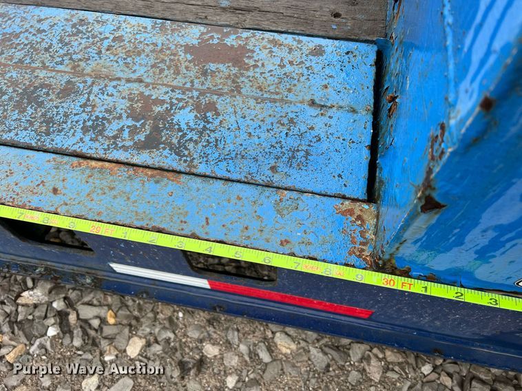 image for item LI9771 1988 Siebert  lowboy equipment trailer