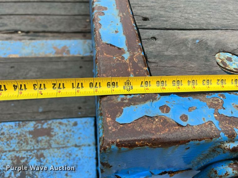 image for item LI9771 1988 Siebert  lowboy equipment trailer