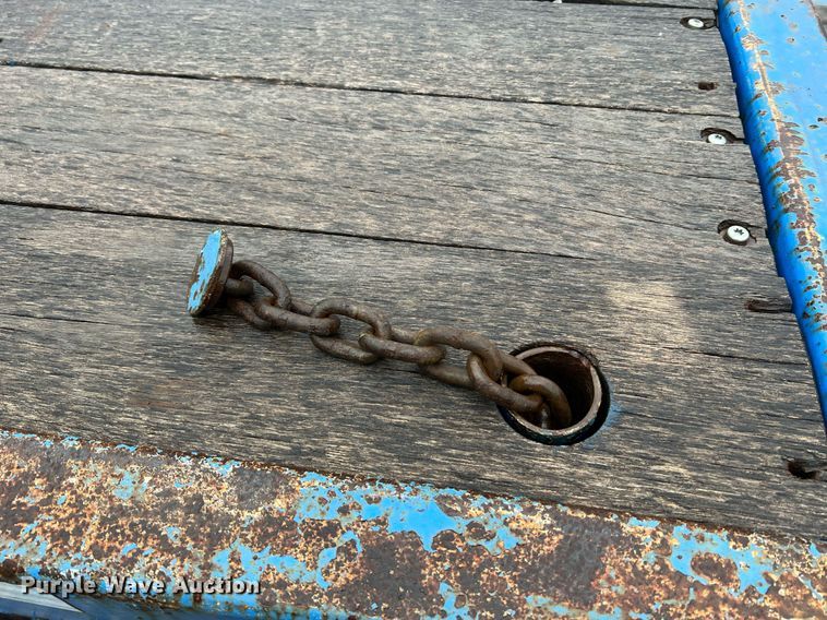 image for item LI9771 1988 Siebert  lowboy equipment trailer