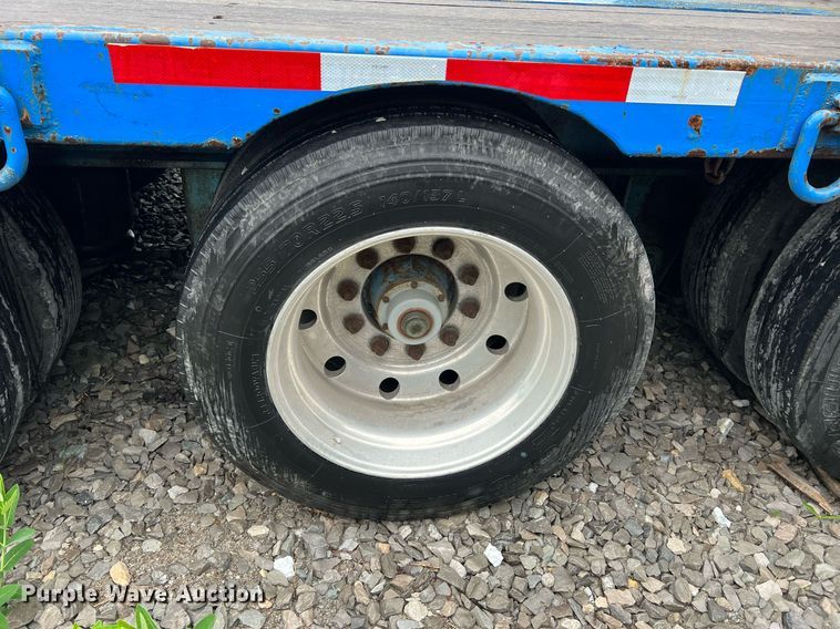 image for item LI9771 1988 Siebert  lowboy equipment trailer