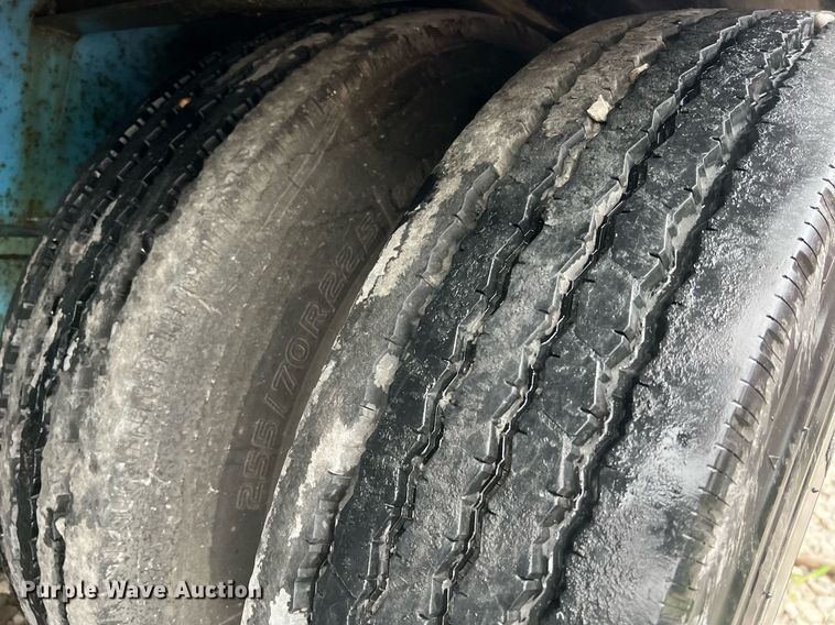 image for item LI9771 1988 Siebert  lowboy equipment trailer