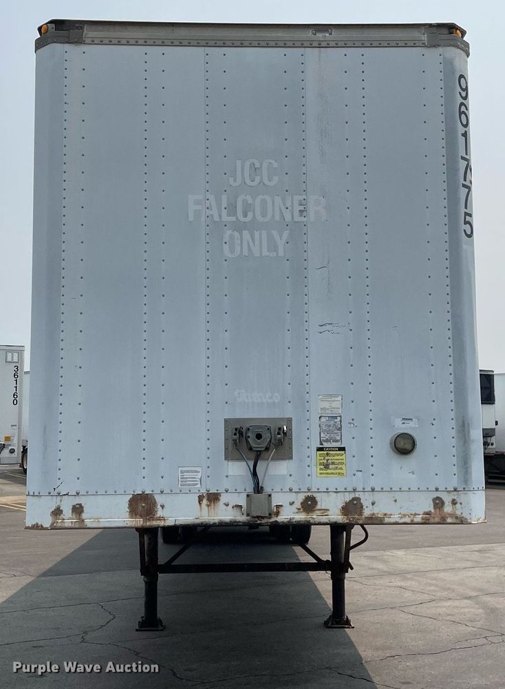 image for item LJ9676 1999 Stoughton AVW-485T-S-C  dry van trailer